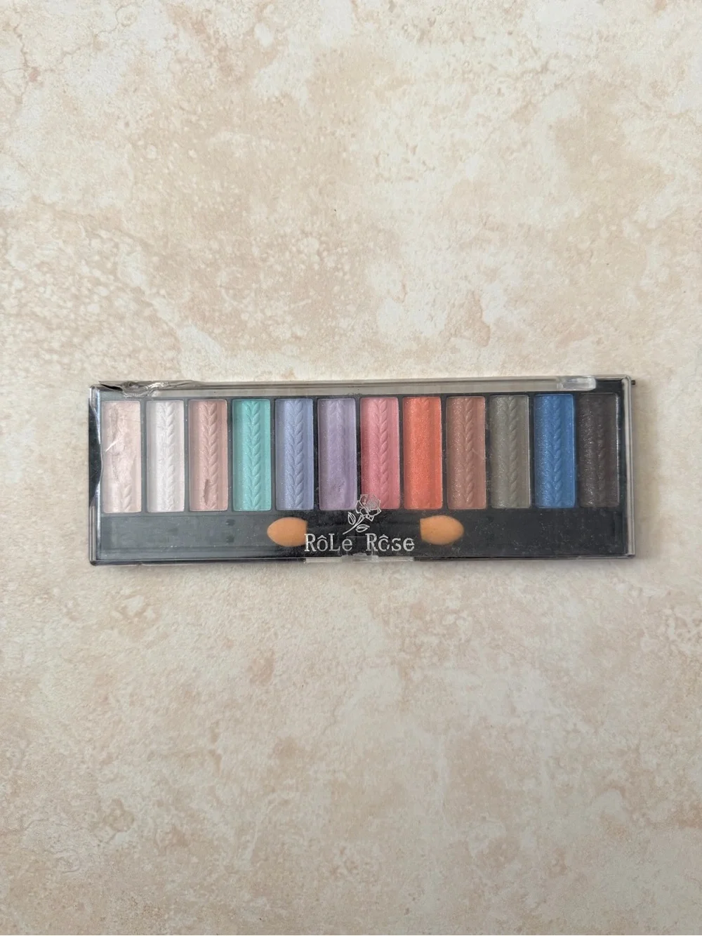 *BRAND NEW* Role Rose Multicolor Eyeshadow Palette 12 Versatile Shades WithBrush